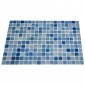 Mozaic sticla Niebla Mix2 Albastru, suport polybond, 2.5x2.5 cm, cutie 2mp